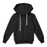 Толстовка с капюшоном детская Kirenga Kids, черная - фото 7