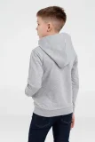 Толстовка с капюшоном детская Kirenga Kids, серый меланж - фото 6