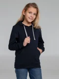 Толстовка с капюшоном детская Kirenga Kids, темно-синяя - фото 15