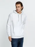 Толстовка с капюшоном Kirenga, белая (белоснежная) - фото 5