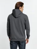 Толстовка с капюшоном Kirenga, темно-серая (графит) - фото 6