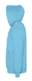 Толстовка с капюшоном Slam 320, бирюзовая - фото 4