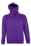 Толстовка с капюшоном Slam 320, фиолетовая - фото 1
