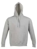 Толстовка с капюшоном Slam 320, серый меланж - фото 1