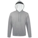 Толстовка с капюшоном Snake II серый меланж - фото 9