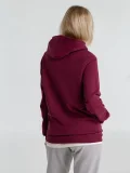 Толстовка с капюшоном унисекс Hoodie, бордовая - фото 13
