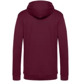 Толстовка с капюшоном унисекс Hoodie, бордовая - фото 3
