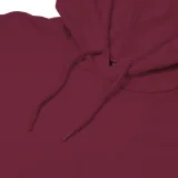 Толстовка с капюшоном унисекс Hoodie, бордовая - фото 9