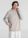 Толстовка с капюшоном унисекс Hoodie, дымчато-серая - фото 12