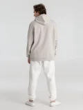 Толстовка с капюшоном унисекс Hoodie, дымчато-серая - фото 16