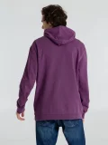 Толстовка с капюшоном унисекс Hoodie, фиолетовый меланж - фото 18