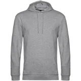Толстовка с капюшоном унисекс Hoodie, серый меланж - фото 2