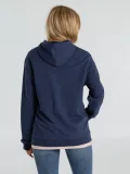 Толстовка с капюшоном унисекс Hoodie, синий меланж - фото 13