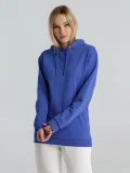 Толстовка с капюшоном унисекс Hoodie, ярко-синий меланж - фото 12