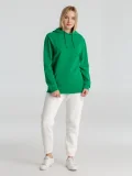 Толстовка с капюшоном унисекс Hoodie, зеленая - фото 15
