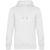 Толстовка с капюшоном унисекс King, белая - фото 1