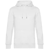 Толстовка с капюшоном унисекс King, белая - фото 2