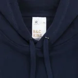 Толстовка с капюшоном унисекс King, белая - фото 4