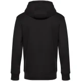 Толстовка с капюшоном унисекс King, черная - фото 3