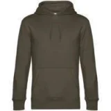 Толстовка с капюшоном унисекс King, хаки - фото 1