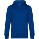 Толстовка с капюшоном унисекс King, ярко-синяя - фото 1