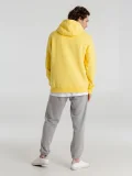 Толстовка с капюшоном унисекс King, желтая - фото 11