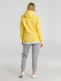 Толстовка с капюшоном унисекс King, желтая - фото 15
