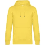 Толстовка с капюшоном унисекс King, желтая - фото 2