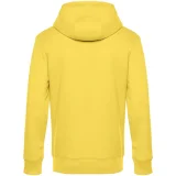 Толстовка с капюшоном унисекс King, желтая - фото 3
