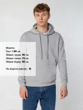 Толстовка с капюшоном Unit Kirenga Heavy, серый меланж - фото 16