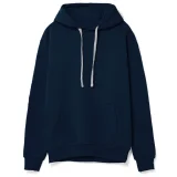 Толстовка с капюшоном Unit Kirenga Heavy, темно-синяя - фото 11