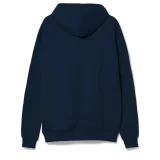 Толстовка с капюшоном Unit Kirenga Heavy, темно-синяя - фото 12