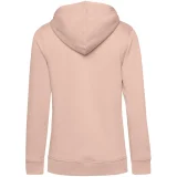Толстовка с капюшоном женская BNC Inspire (Organic), розовая - фото 3