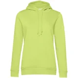 Толстовка с капюшоном женская BNC Inspire (Organic), зеленое яблоко - фото 2