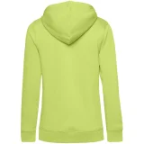 Толстовка с капюшоном женская BNC Inspire (Organic), зеленое яблоко - фото 3