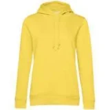 Толстовка с капюшоном женская BNC Inspire (Organic), желтая - фото 1