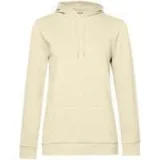 Толстовка с капюшоном женская Hoodie, светло-желтая - фото 1