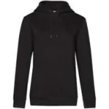 Толстовка с капюшоном женская Queen, черная - фото 1