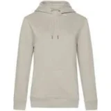 Толстовка с капюшоном женская Queen, дымчато-серая - фото 1