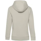 Толстовка с капюшоном женская Queen, дымчато-серая - фото 3