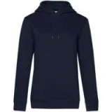 Толстовка с капюшоном женская Queen, темно-синяя - фото 1