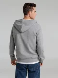 Толстовка унисекс на молнии Sherpa 280, серый меланж - фото 18