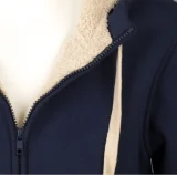 Толстовка унисекс на молнии Sherpa 280, серый меланж - фото 5