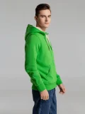 Толстовка унисекс на молнии Sherpa 280, ярко-зеленая - фото 18
