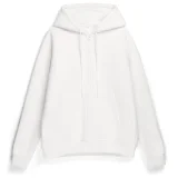 Толстовка унисекс оверсайз Zippy, белая - фото 1