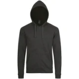 Толстовка унисекс Stone, черный меланж - фото 7