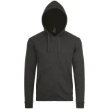 Толстовка унисекс Stone, черный меланж - фото 8