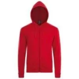 Толстовка унисекс Stone, красная - фото 1