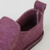 Валенки шитые мужские "Валеши-мокасины 5331" с подошвой ЭВА, сиреневый - фото 4