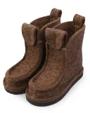 Валенки шитые "Валеши 2/4 3311" с подошвой ЭВА, серые - фото 1